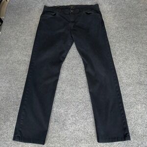 Vince Dylan Pants 38x31 Black Slim Chino Stretch‎ Business Casual Office Travel